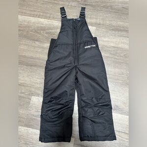 Arctix Black Kids Snow Overalls Bibs size 24 months